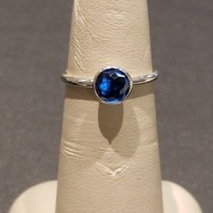Pandora December Droplet Ring